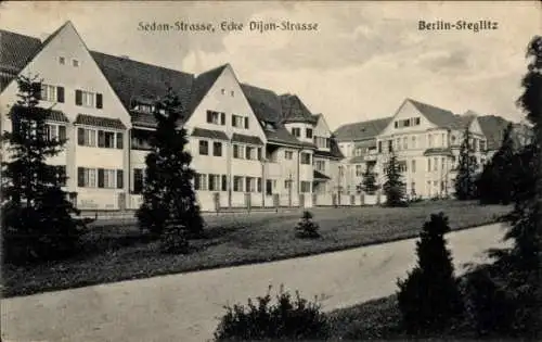 Ak Berlin Steglitz, Sedanstraße Ecke Dijonstraße