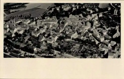Ak Hünfeld in Hessen, Fliegeraufnahme