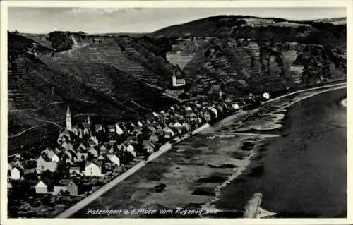 Ak Hatzenport an der Mosel, Fliegeraufnahme