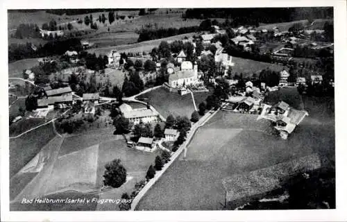 Ak Bad Heilbrunn in Oberbayern, Fliegeraufnahme