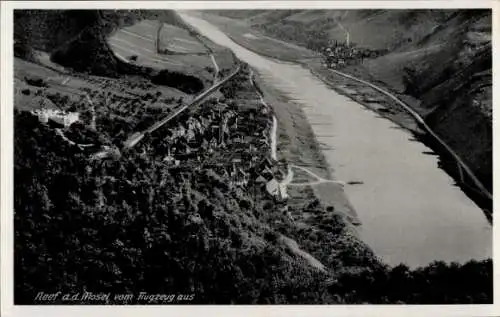 Ak Neef an der Mosel, Fliegeraufnahme