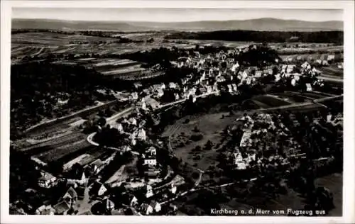 Ak Kirchberg an der Murr Württemberg, Fliegeraufnahme