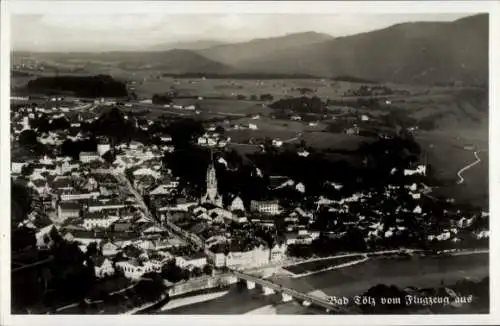 Ak Bad Tölz in Oberbayern, Fliegeraufnahme