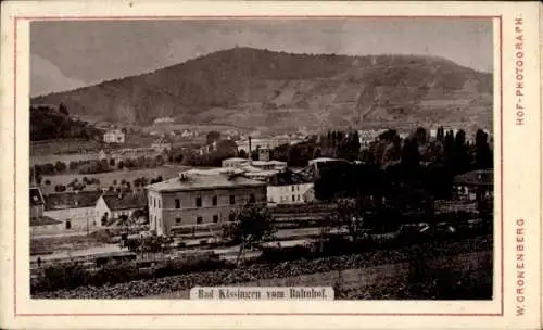 CdV Bad Kissingen Unterfranken Bayern, Panorama, Bahnhof