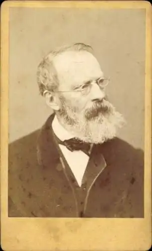 CdV Adolf Stahr, Schriftsteller, Historiker, Portrait