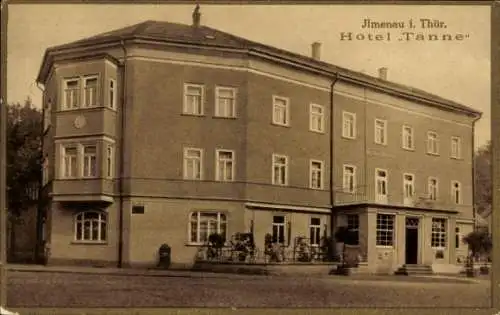 Ak Ilmenau in Thüringen, Hotel Tanne