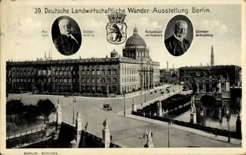 Ak Berlin, 39. Deutsche Landwirtschaftliche Wander-Ausstellung, Paul von Hindenburg