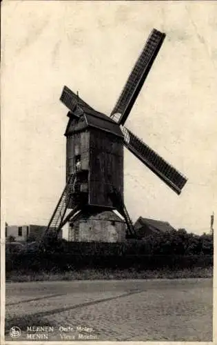 Ak Menen Menen Meenen Lys Westflandern, Old Mill