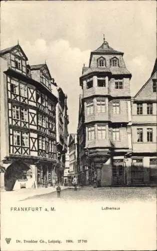 Ak Frankfurt am Main, Lutherhaus