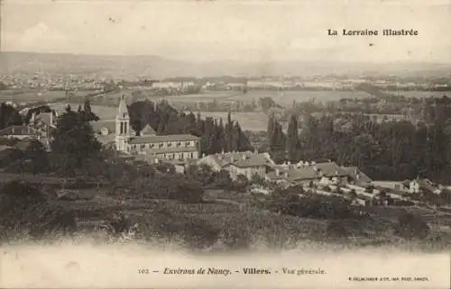 Ak Villers les Nancy Meurthe et Moselle, Panorama