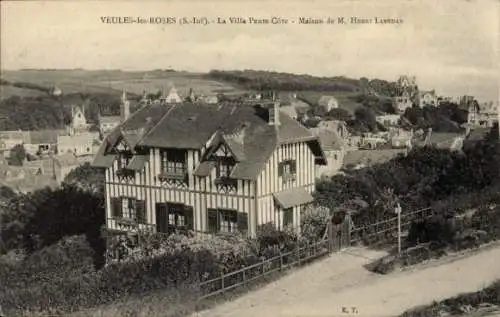 Ak Veules les Roses Seine-Maritime, La Villa Pente-Cote, Maison de M. Henri Lavedan