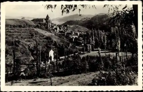 Ak Chanteuges Haute Loire, Gesamtansicht, Nordseite