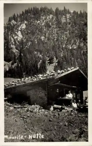 Ak Maurach Eben am Achensee Tirol, Mauritz Hütte