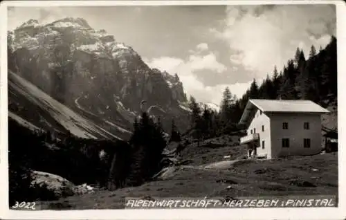 Ak Neustift im Stubaital Tirol, Alpenwirtschaft Herzleben