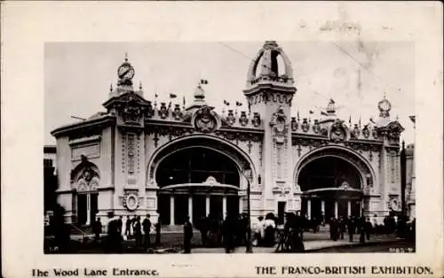 Ak London, Die französisch-britische Ausstellung 1908