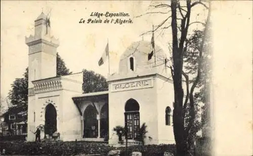 Ak Lüttich Belgien, Expo 1905, Algerischer Pavillon