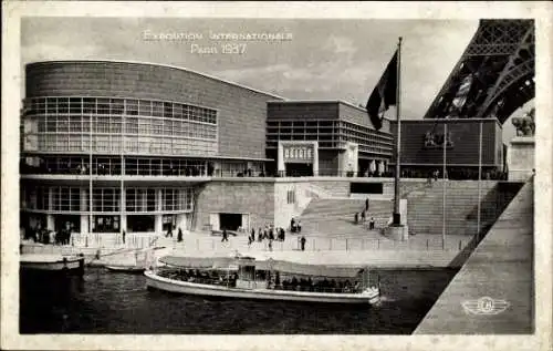 Ak Paris, Internationale Ausstellung 1937, Belgischer Pavillon