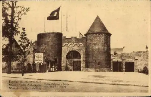 Ak Antwerpen Antwerpen Flandern, Internationale Ausstellung 1930, Altbelgien