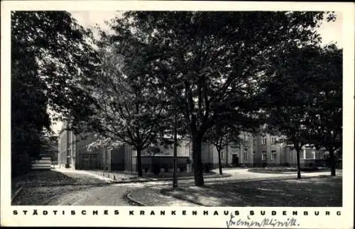 Ak Sudenburg Magdeburg, Städtisches Krankenhaus