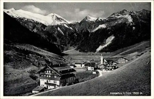 Ak Bad Hintertux Tirol, Gasthof mit Umgebung