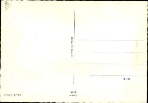 Ak Erotik, rothaarige Frau im Bikini, Strand