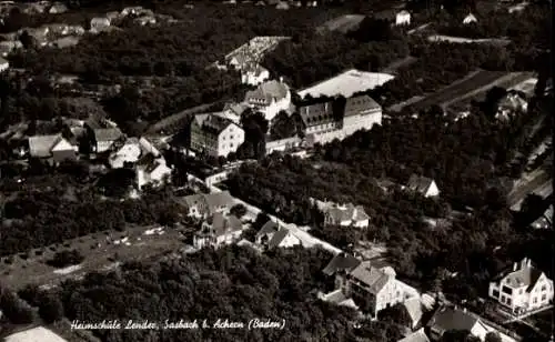 Ak Sasbach in der Ortenau, Fliegeraufnahme, Heimschule Lender