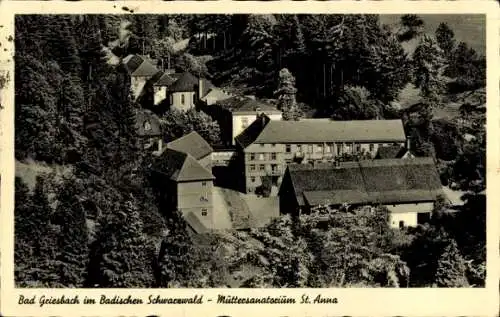 Ak Bad Griesbach im Schwarzwald, Müttersanatorium St. Anna