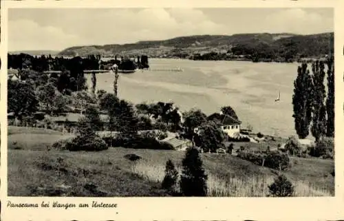 Ak Wangen am Untersee Öhningen in Baden, Gesamtansicht