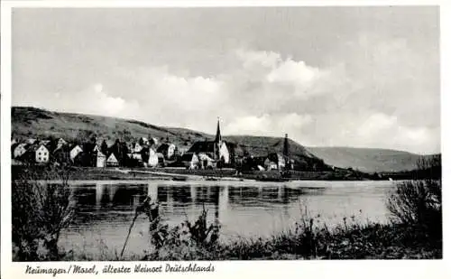 Ak Neumagen an der Mosel, Teilansicht