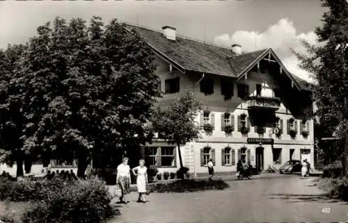 Ak Nußdorf am Inn Oberbayern, Gasthaus zum Sappl