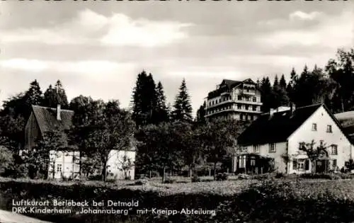 Ak Berlebeck Detmold Niedersachsen, DRK Kinderheim Johannaberg, Kneipp Abteilung