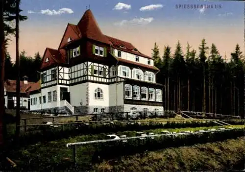 Ak Friedrichroda im Thüringer Wald, Spießberghaus