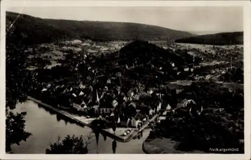 Ak Neckargemünd am Neckar, Panorama