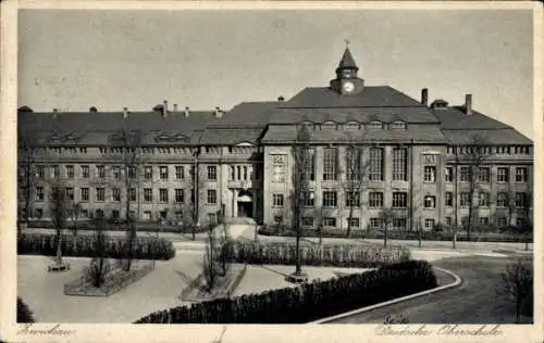 Ak Zwickau in Sachsen, Deutsche Oberschule