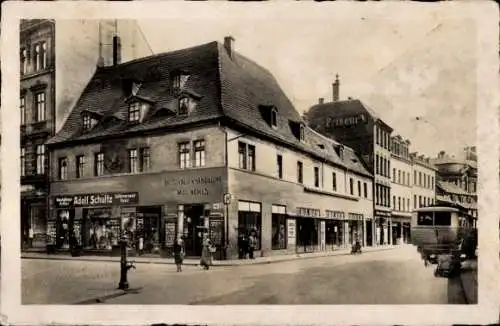 Ak Zwickau in Sachsen, Schumannhaus, Musikalienhandlung Max Nehls, Geschäft Adolf Schultz