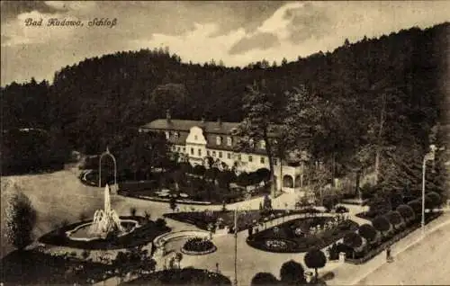 Ak Kudowa Zdrój Bad Kudowa Schlesien, Schloss