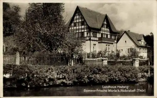 Ak Mörla Rudolstadt in Thüringen, Landhaus Hedwig