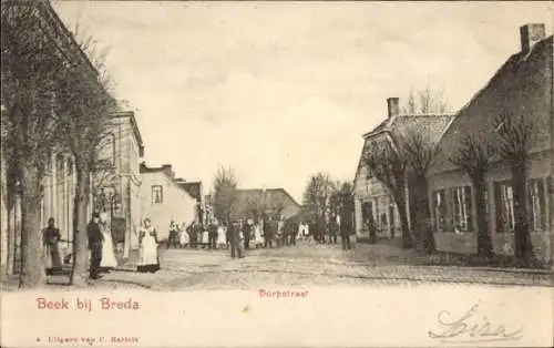 Ak Beek Nordbrabant Niederlande, Dorpstraat