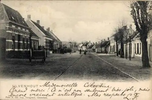 Ak Ulvenhout Nordbrabant Niederlande, Dorpstraat