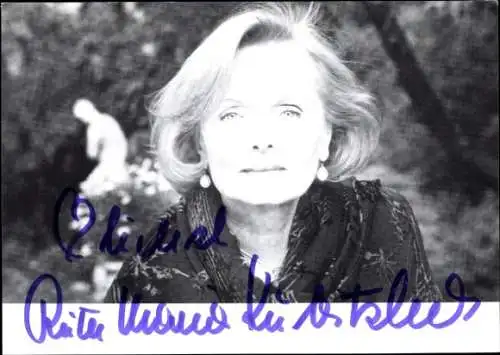 Ak Schauspielerin Ruth Maria Kubitschek, Portrait, Autogramm