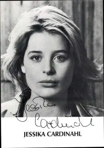 Ak Schauspielerin Jessika Cardinahl, Autogramm, Portrait