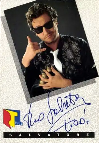 Ak Schauspieler Salvatore, Portrait, Autogramm