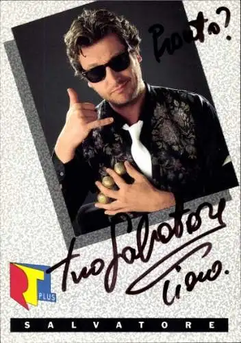Ak Schauspieler Salvatore, Portrait, Autogramm