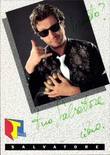 Ak Schauspieler Salvatore, Portrait, Autogramm