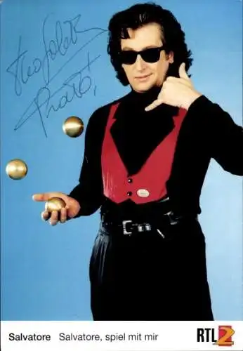 Ak Schauspieler Salvatore, Portrait, Autogramm