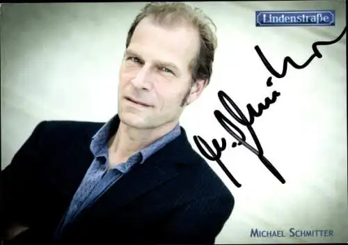 Ak Sängerin Michael Schmitter, Portrait, Autogramm