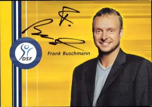 Ak Schauspieler Frank Buschmann, Portrait, Autogramm