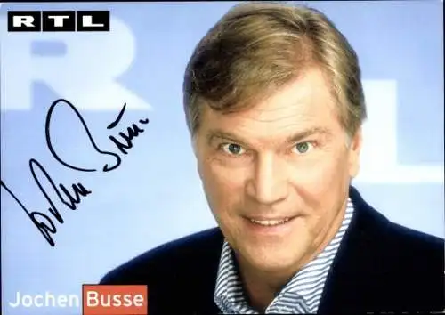 Ak Schauspieler Jochen Busse, Portrait, Autogramm