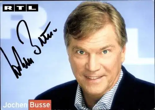 Ak Schauspieler Jochen Busse, Portrait, Autogramm
