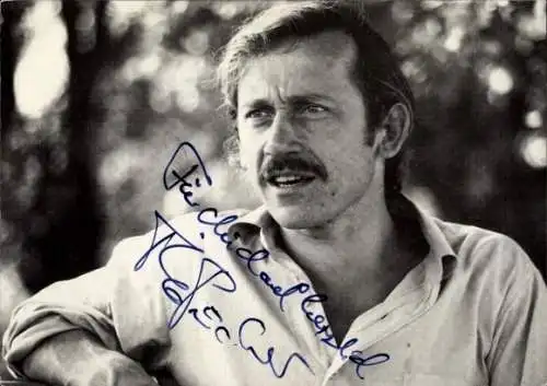 Ak Schauspieler Tilo Prückner, Portrait, Autogramm